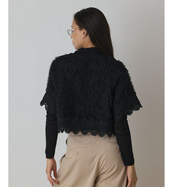 Diagram「フラワー刺繍ニットカーディガン」|カーディガン|