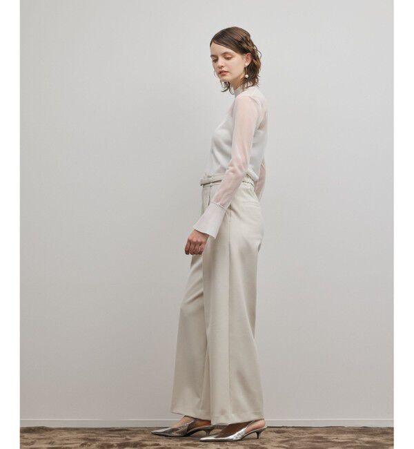 GRACE CONTINENTAL「ダブルクロスワイドパンツ」|その他|