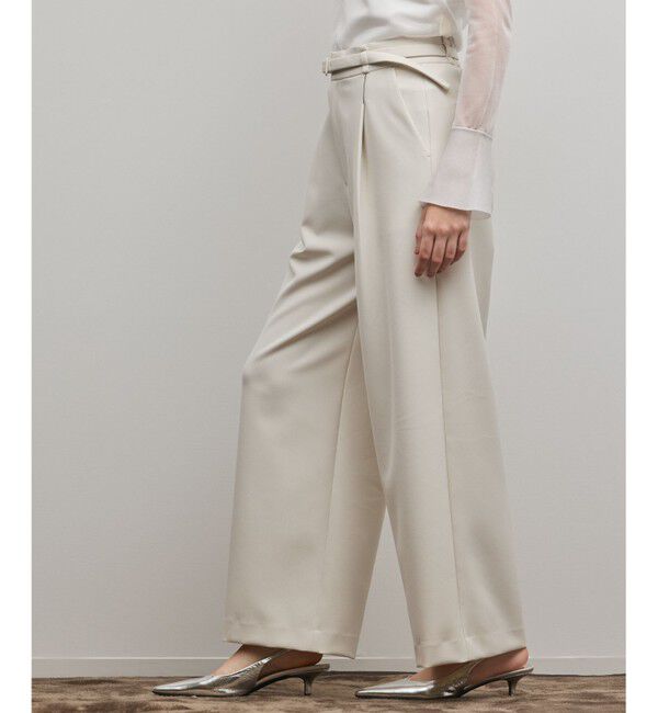 GRACE CONTINENTAL「ダブルクロスワイドパンツ」|その他|