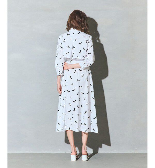 Grace Class「ヒールプリントシャツドレス」|ワンピース|