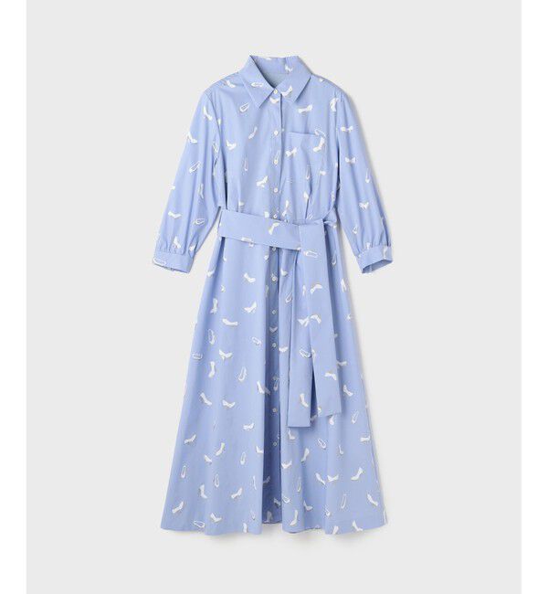 Grace Class「ヒールプリントシャツドレス」|ワンピース|