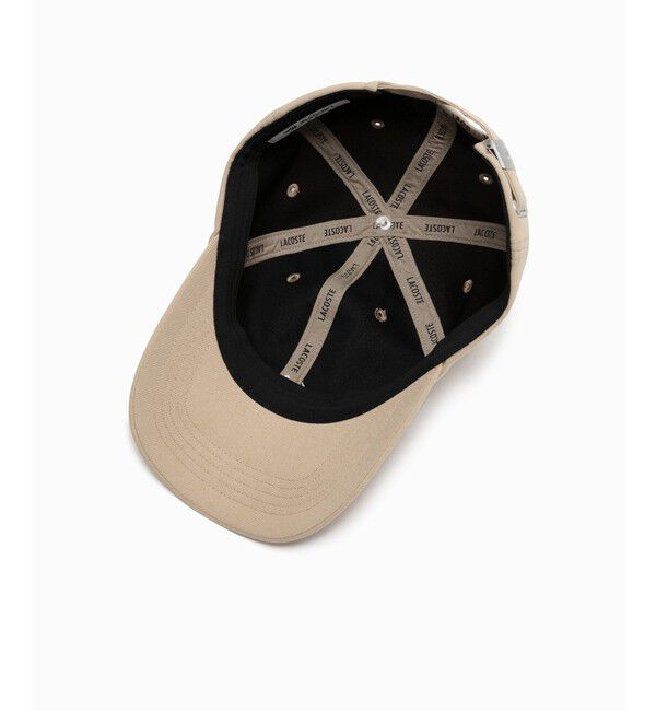LACOSTE「接触冷感 UCカット ルネ・ラコステ シグネチャーキャップ」|キャップ・キャスケット|
