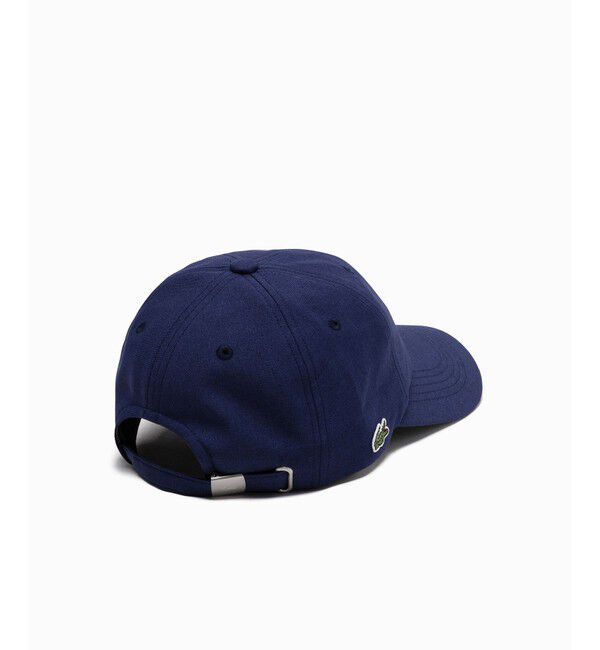 LACOSTE「接触冷感 UCカット ルネ・ラコステ シグネチャーキャップ」|キャップ・キャスケット|