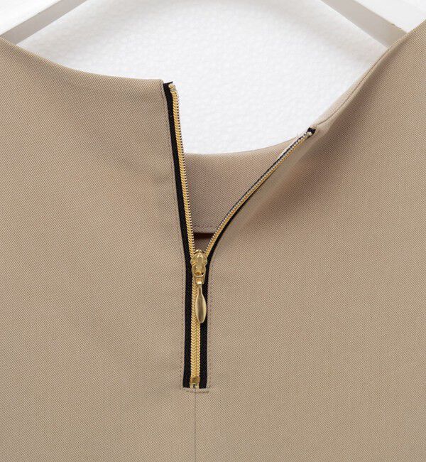 NOLLEY'S「《セットアップ対応》ウォッシャブルストレッチギャババックフレアブラウス」|シャツ・ブラウス|