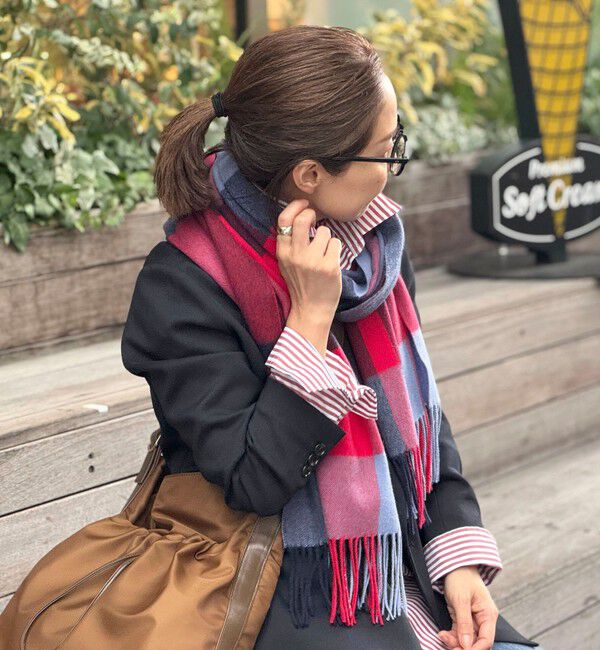 NOLLEY'S「チェックストール」|ストール|