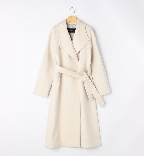 NOLLEY'S sophi「【一部WEB限定色】アンゴラビーバーベルテッドロングコート」|その他|