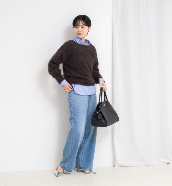 NOLLEY'S sophi「ヘアリー2WAYプルオーバーニット」|ニット・セーター|