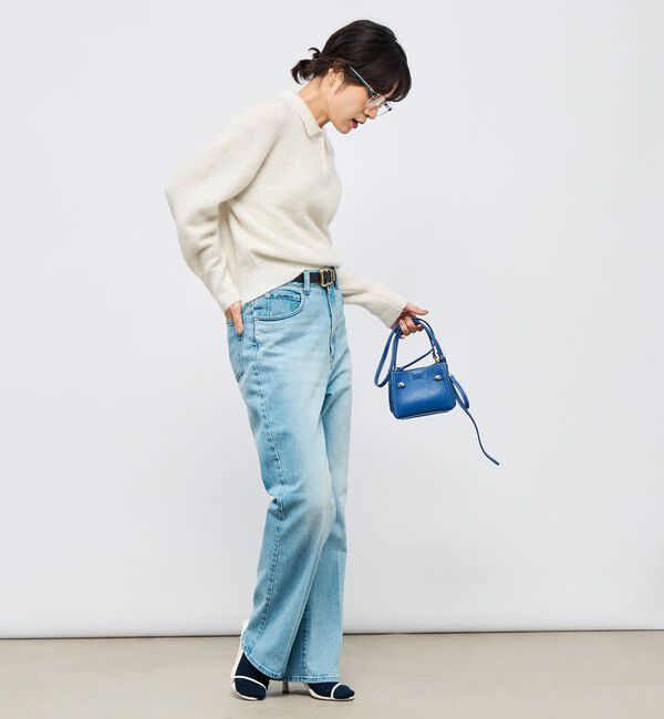 NOLLEY'S sophi「モヘヤポロ衿プルオーバー」|ニット・セーター|