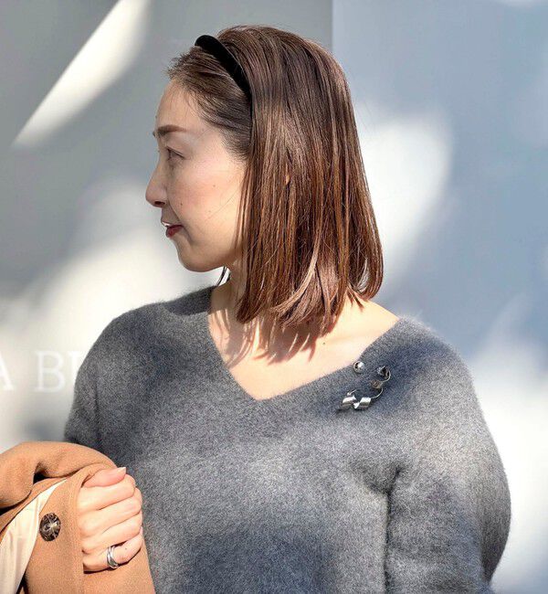 grace grace「【grace grace/グラスグラス】スクリューブローチ」|ブローチ・コサージュ|