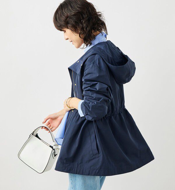 NOLLEY'S「【WEB＆一部店舗限定色アイテム】ウォッシャブル2WAY撥水フーテッドブルゾン」|ブルゾン・スタジャン|