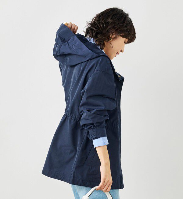 NOLLEY'S「【WEB＆一部店舗限定色アイテム】ウォッシャブル2WAY撥水フーテッドブルゾン」|ブルゾン・スタジャン|