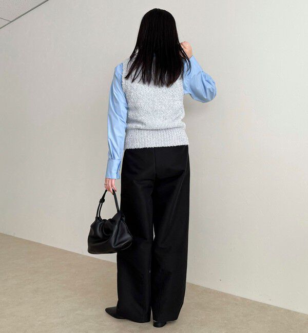 fredy emue「テープMIXニットベスト」|ベスト・ジレ|