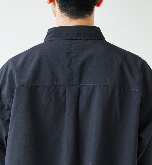 GLOSTER「【ニューベーシック】ワッシャーポプリンシャツ ロングスリーブ」|シャツ・ブラウス|