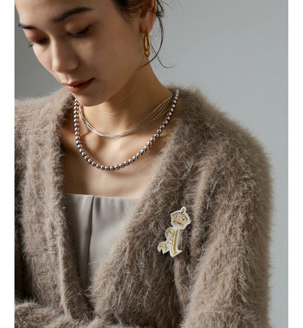 SALON adam et rope'「刺繍ワッペンブローチ＜A＞」|ブローチ・コサージュ|