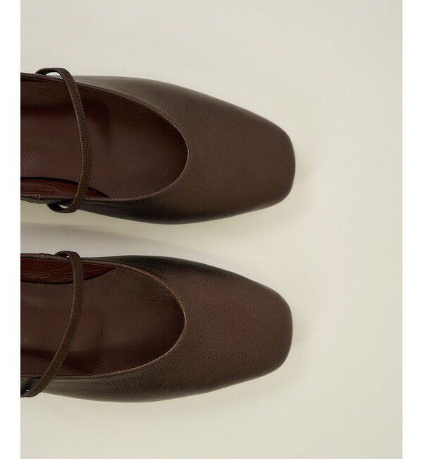 SALON adam et rope'「【W S（ドゥーブル）】リアルレザーメリージェーン」|パンプス|