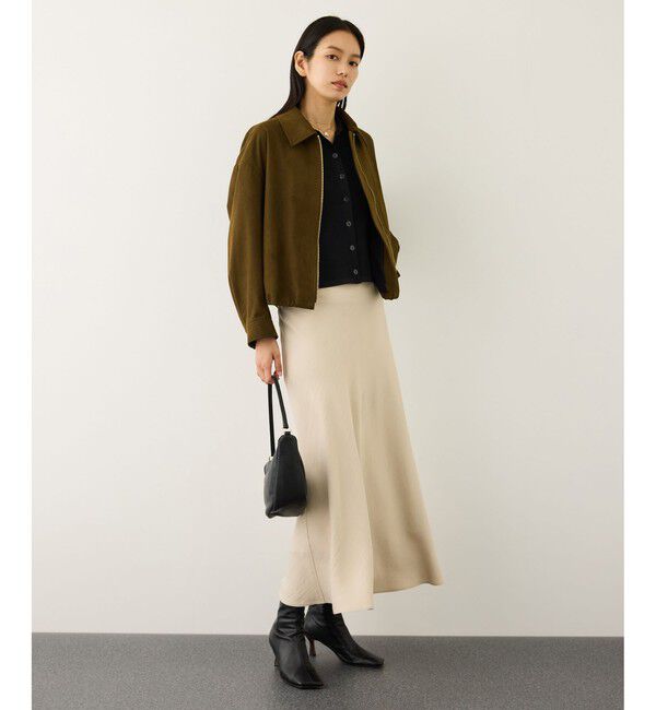 ROPE「ポロニットカーディガン/イージーケア」|カーディガン|