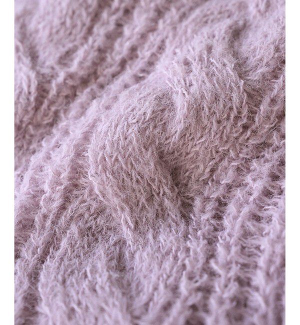 Rope&rsquo;Picnic「ゆるケーブル編みVネックニット」|ニット・セーター|