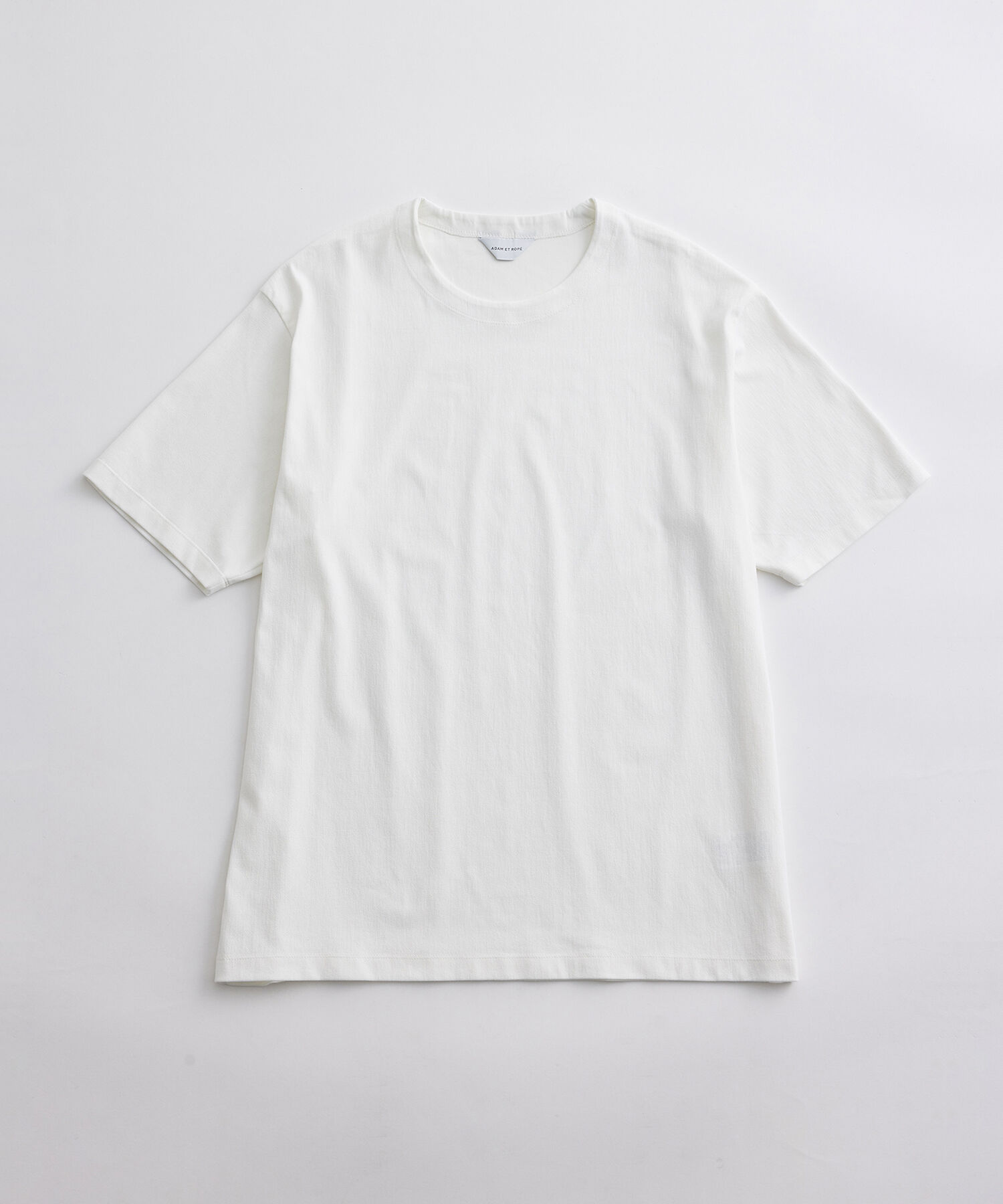 ADAM ET ROPE'「【接触冷感】スタンダード Tシャツ / ロングシーズン着用可能」|Tシャツ・カットソー|