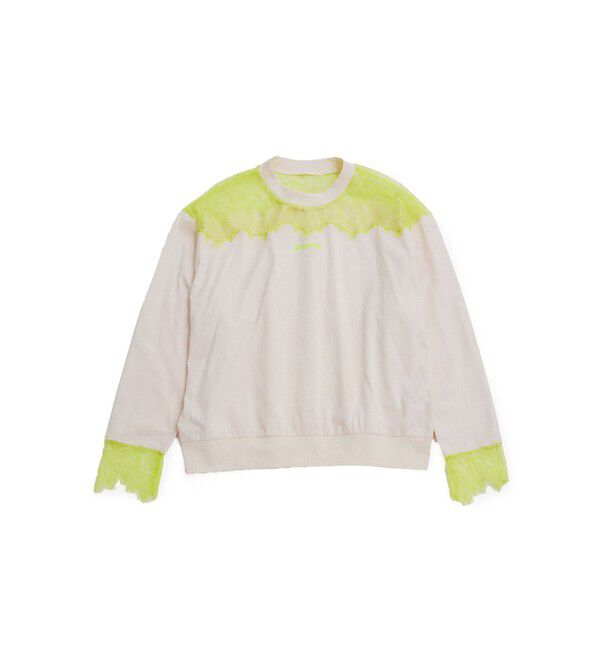 ADAM ET ROPE'「【サステナブル】レースロンTEE」|Tシャツ・カットソー|