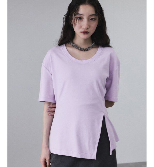 ADAM ET ROPE'「シェイプTシャツ」|Tシャツ・カットソー|