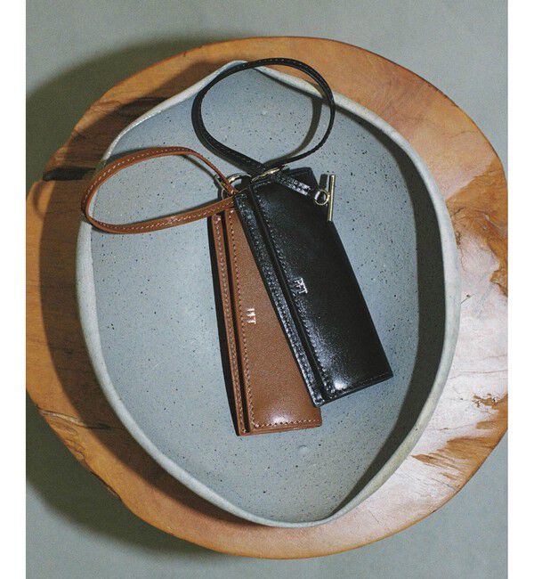 ADAM ET ROPE'「【PFT】Coin Charm」|コインケース|ブラック(01)