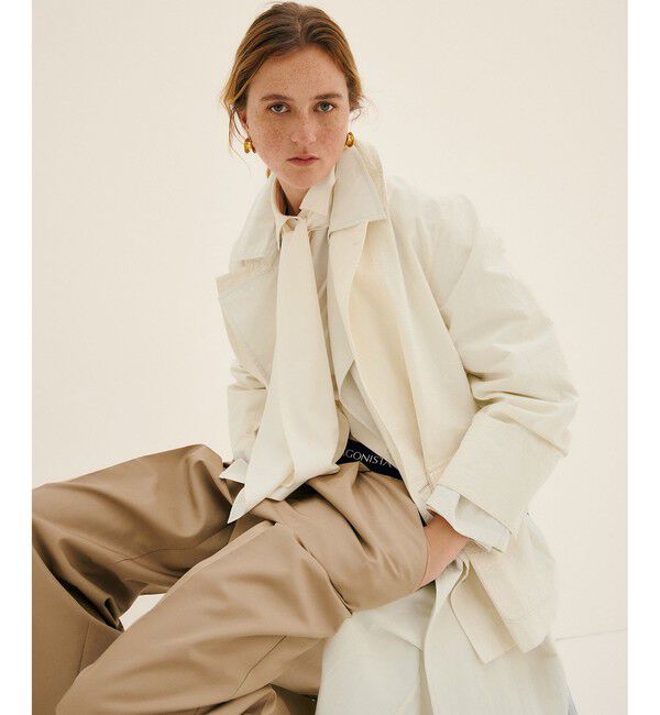 ADAM ET ROPE'「リラックスライトトレンチコート」|トレンチコート|