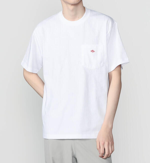 DANTON「DANTON | ポケット クルーネックTシャツ SOLID MEN」|Tシャツ・カットソー|