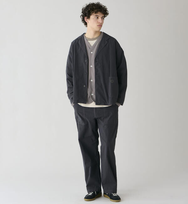 ORCIVAL「ORCIVAL | ガーメントダイ コットン セミワイドストレートパンツ MEN」|チノ|