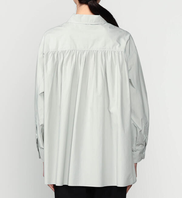 GYMPHLEX「Gymphlex | コットン 長袖チュニックシャツ WOMEN」|シャツ・ブラウス|