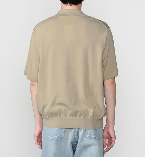  「RYE TENDER | 半袖 ニットシャツ MEN」|ポロシャツ|