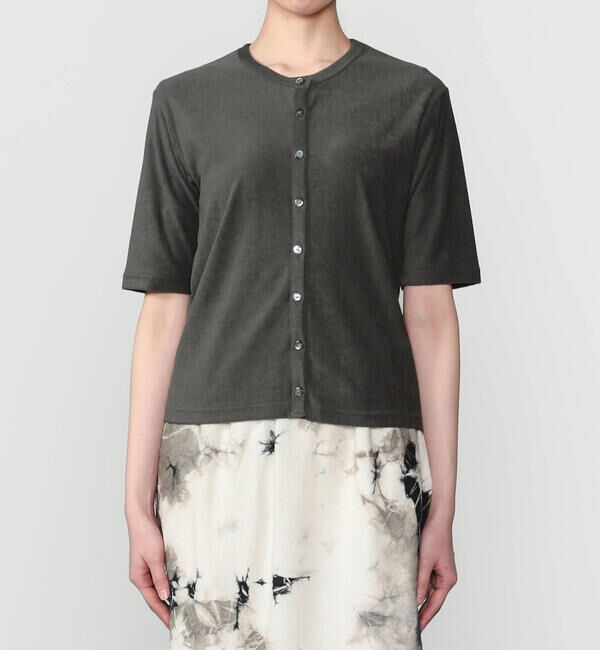  「THE SHINZONE | パイル ハーフスリーブカーディガン WOMEN」|その他|