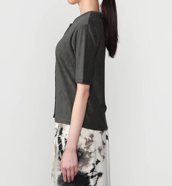  「THE SHINZONE | パイル ハーフスリーブカーディガン WOMEN」|その他|