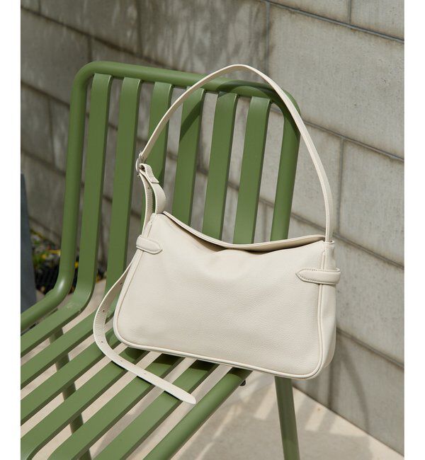 Hoaw.「【Hoaw.】スクエアショルダーバッグ」|トートバッグ|オフホワイト