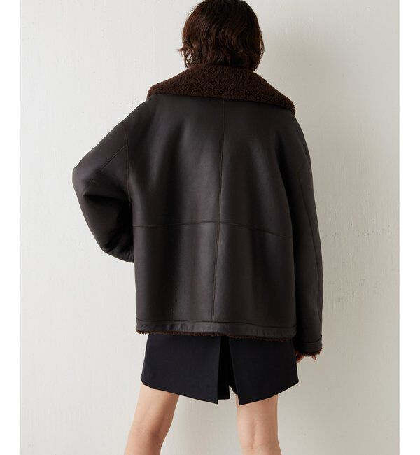 GEMINI「【GEMINI】ムートンブルゾンコート」|ブルゾン・スタジャン|