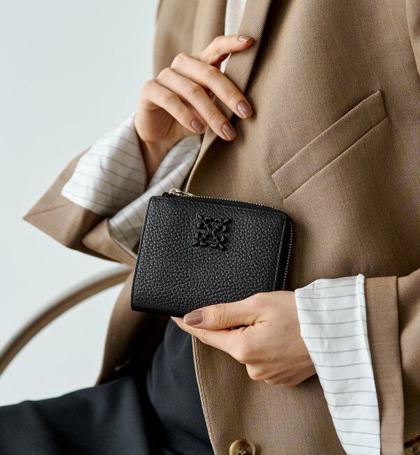  「モノグラムプレートハーフウォレット」|財布|