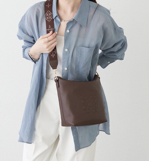  「《WEB限定》スタンダードミニショルダーバッグ <エンボスモノグラム>」|ショルダー・メッセンジャー|