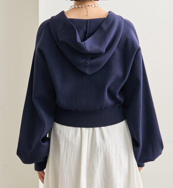  「フーディーニットショートパーカー」|パーカー|