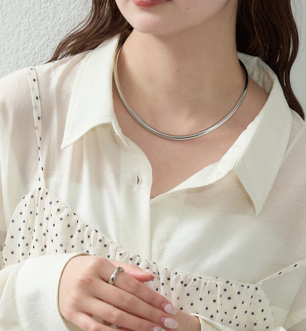  「ワイドラウンドチョーカー」|リング|