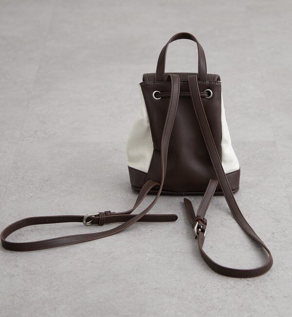  「ベルト付きコンビミニリュック」|トートバッグ|