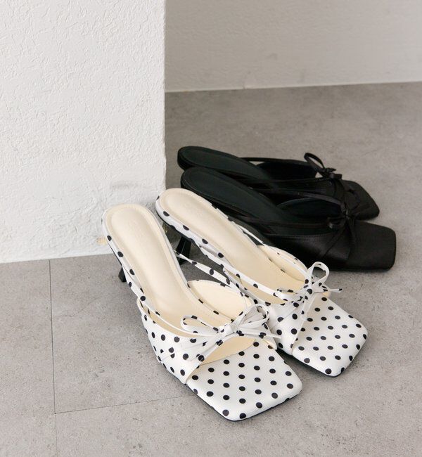  「スクエアトゥリボンパンプス」|その他|