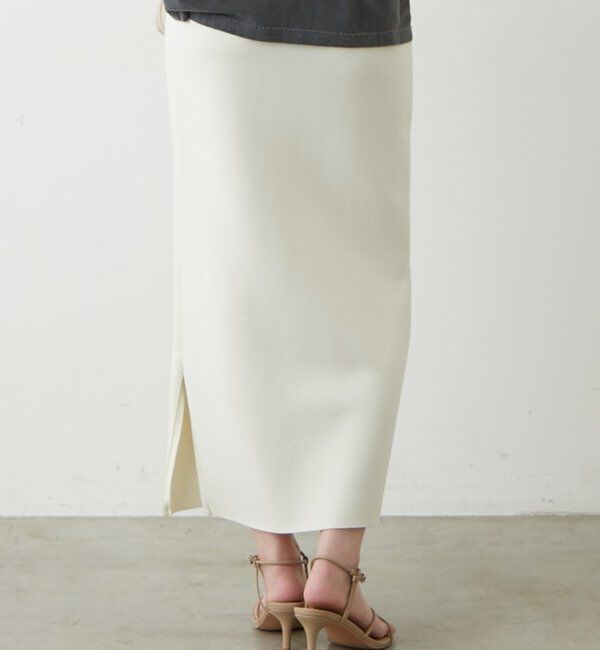  「【Lサイズも登場！】ポンチZIPタイトスカート」|スカート|