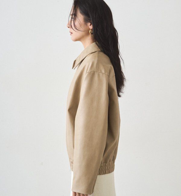  「フェイクレザージャケット」|ベスト・ジレ|