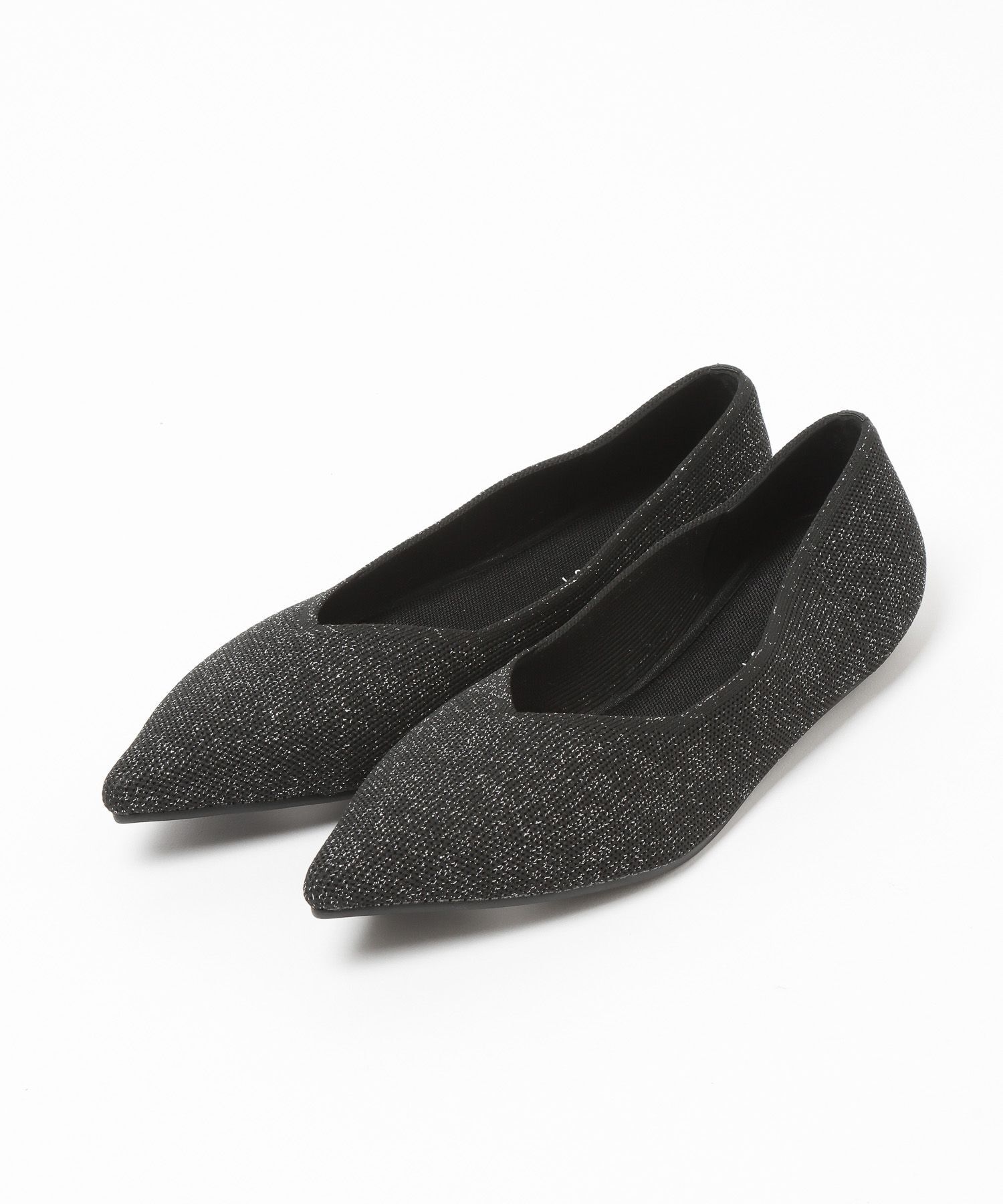 LOWRYS FARM「カンドウフィットニットパンプス」|パンプス|