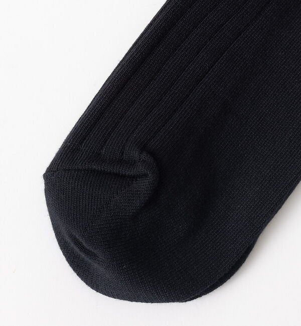 ABAHOUSE「【定番】無地 リブ カラーソックス」|ソックス|
