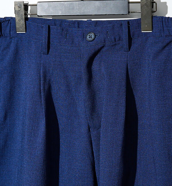 ABAHOUSE「ウールフェイス＆ドライタッチ  1プリーツ イージーパンツ / スリムテーパード」|その他|