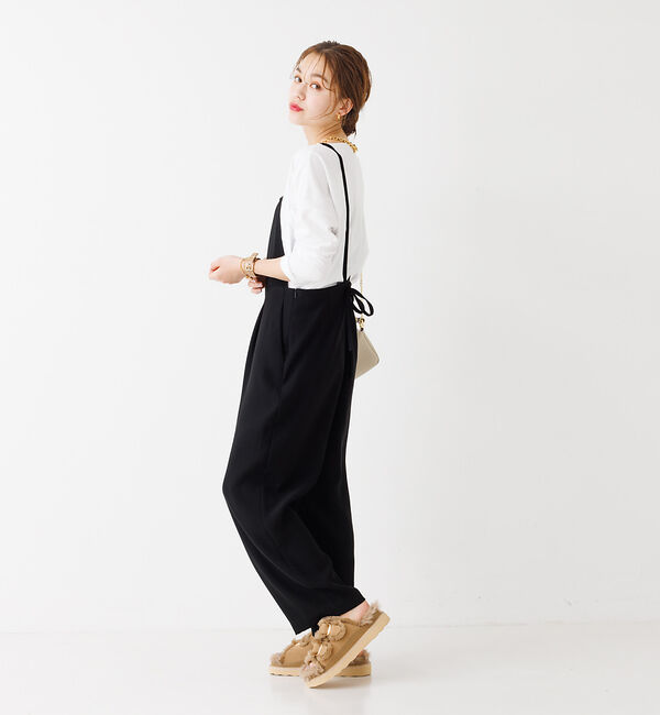 Rouge vif「ダブルクロス サロペット」|オールインワン|