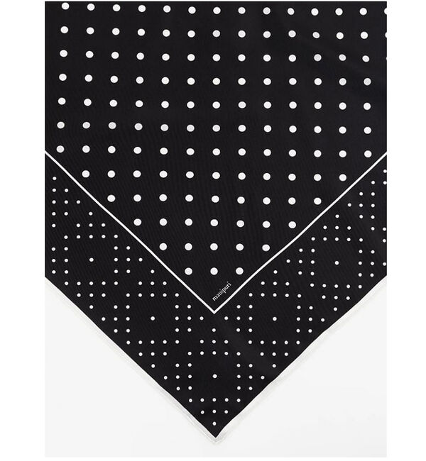 Rouge vif「【manipuri/マニプリ】ジオメドット　スカーフ　65&times;65」|バンダナ・スカーフ|