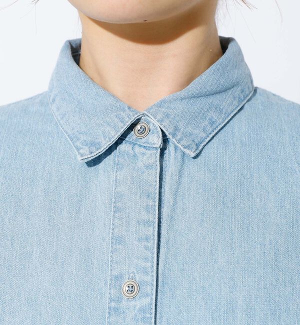 Rouge vif「【MICA&DEAL /マイカアンドディール】Denim shirt / デニム」|シャツ・ブラウス|