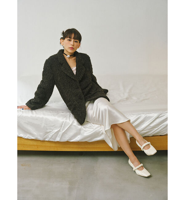 AU BANNISTER「【LAROUTE&times;菅沼ゆり】ギャザーパンプス」|パンプス|