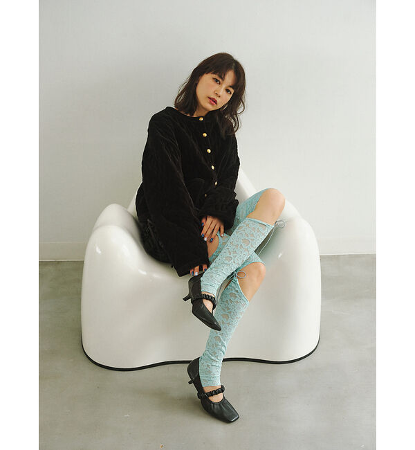 AU BANNISTER「【LAROUTE&times;菅沼ゆり】ギャザーパンプス」|パンプス|